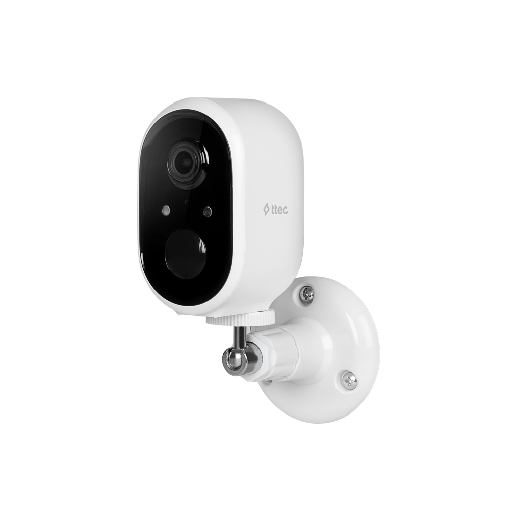 ttec Wizi Pro W Plug&Play Wi-Fi Smart Camera with Stainoary Battery